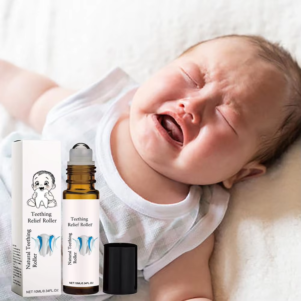 Baby Teething  Roller Natural